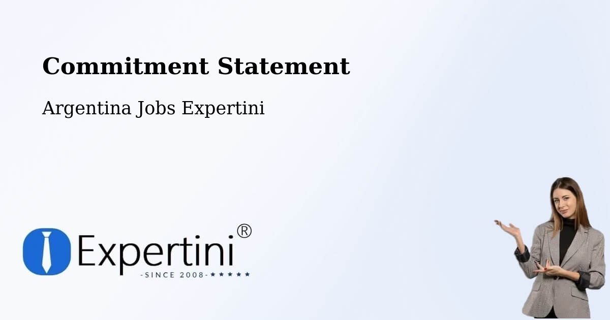 Corporate Commitment – Salta - Argentina Jobs Expertini