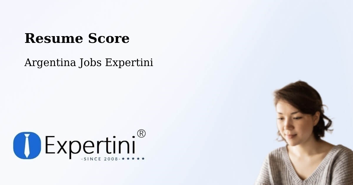 Resume Score & Job Description Match Tool – Salta - Argentina Jobs Expertini