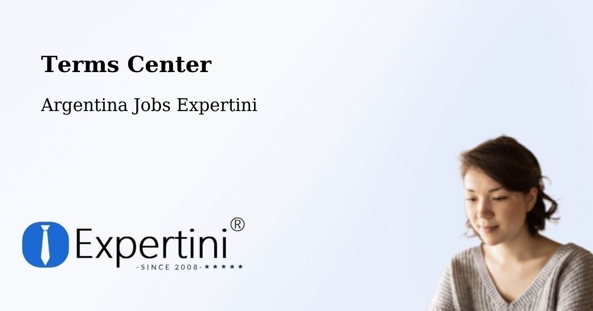 Terms of Service – Salta - Argentina Jobs Expertini